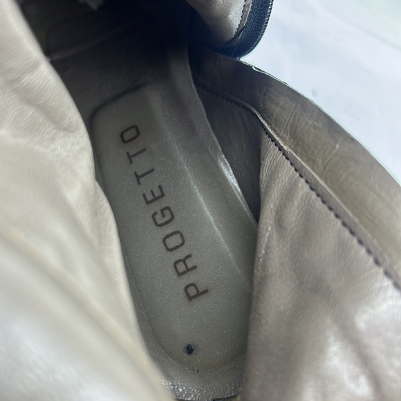 Vintage leather boots - Picture 6 of 8